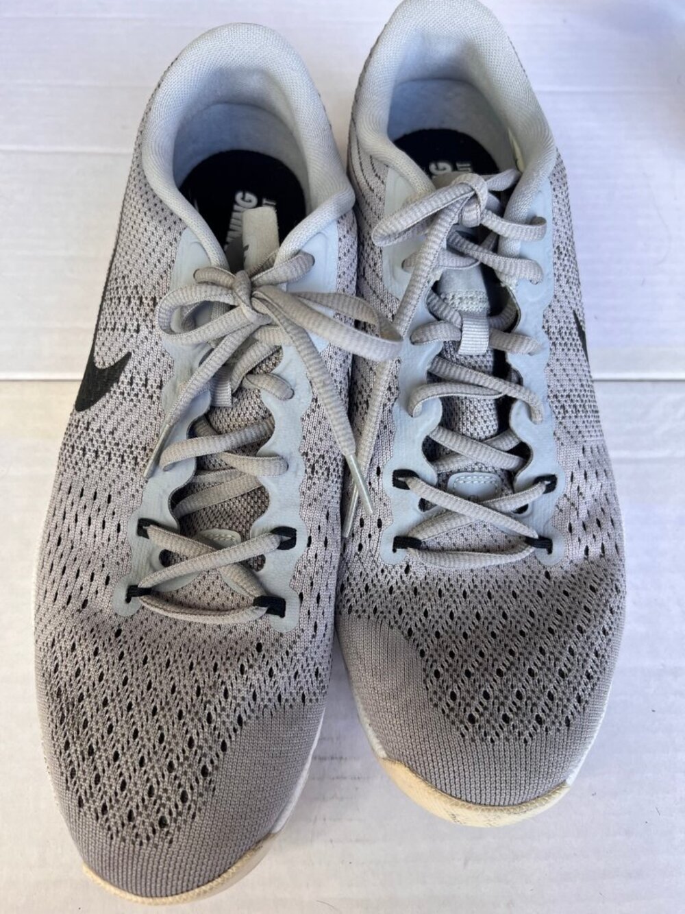 Nike Air Max Typha Wolf Grey Training Shoes Mens 10 Flywire Max Air